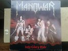 MANOWAR  into glory ride  UK LP 1983  MUSIC FOR NATIONS