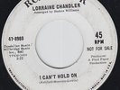 LORRAINE CHANDLER I Can't Hold On on RCA PROMO 45 northern soul HEAR