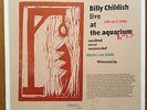 Billy Childish Original Artwork Live Dbl LP 1 of 50