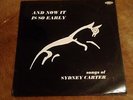 Bob And Carole Pegg/And Now It Is So Early/1972 Galliard LP/Sydney Carter