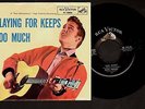 ELVIS PRESLEY 45 PS Playing For Keeps / Too Much RCA 47-6800 nm-