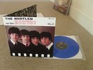 THE BEATLES HELP (AIUTO) BLUE  VINYL LP