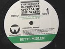 33 1/3 LP--ROBERT W. MORGAN SPECIAL OF THE WEEK: BETTE MIDLER (Aired 9/12-13/81)