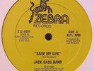 JACK SASS BAND Save My Life Zebra 12
