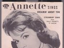 Orig 61 ANNETTE FUNICELLO Dreamin' About You/Strummin' Song 45 w/ picture sleeve