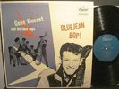 GENE VINCENT BLUEJEAN BOP ORIG 1956 MONO LP PLAYS NM- VG++CVR ROCKER ROCKABILLY