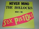 Sex Pistols Never Mind the Bollocks LP Virgin V2086 Blank Back A3 B2