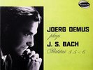 JOERG DEMUS / Bach Partitas No.3, 5 & 6 / Westminster Stereo WST-17068