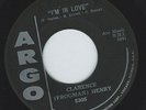 CLARENCE (FROGMAN) HENRY - I'M IN LOVE / BABY, BABY PLEASE - ARGO 45RPM (1958)