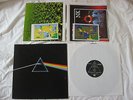 Pink Floyd Dark Side moon psych LP posters stickers Harvest SMAS 11163 exc 1973