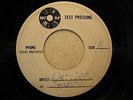 DESIRE (De'Sire) 45 I Don't Care RARE TEST PRESSING modern soul holy grail