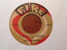 GAY POPPERS I Want to Know on Fire New Breed R&B 45 Hear