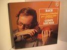 3 LP BOX/BACH/3 SONATE E3 PARTITE PER VIOLINO SOLO/GIDON KREMER/COMPLETE NM