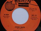 Rare Northern Soul 45 - Sonny Craver ''Come Back'' ''I'm No Fool'' MUSETTE mp3