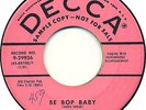 AUTRY INMAN - BE BOP BABY NM PROMO 45 '56 rockabilly HEAR Decca