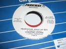 CHRISTINE COOPER RARE NORTHERN SOUL PROMO PARKWAY 45 HEARTACHES AWAY MY BOY VG+