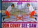 DON COVAY w/JIMI HENDRIX SEE SAW VERY RARE ORIG '66 ATLANTIC MONO LP SHRINK NM