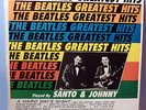 SANTO & JOHNNY-Beatles Greatest Hits - Orig. New Zealand VINYL LP 1964 NEAR MINT
