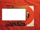 NUN SLAUGHTER NUNSLAUGHTER KILLED BY THE CROSS RAR RED VINYL GERMANY  1990 EP