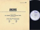 VERY RARE ENRICO MAINARDI J.S. BACH CELLO SUITES LP