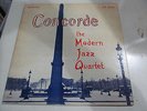 MODERN JAZZ QUARTET Concorde LP PRESTIGE 7005 mono 446 w 50  RVG DG VG+ nice