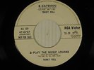 Terry Fell (dj c+w 45 ep) CAVEMAN + PLAY LOUDER / Homer+Jethro Hound Dog + 1 VG+
