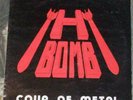 H BOMB - COUP DE METAL - FRENCH SPEED 1983 - FIRST PRESS- INLAY - SORTILEGE