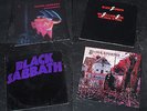 4 Black Sabbath LPs Master of Reality Paranoid Sold Our Souls for Rock+Roll S/T
