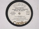 KRAFTWERK TRANS-EUROPE EXPRESS / METAL ON METAL / EUROPE ENDLESS PROMO DISCO 12