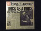 Jethro Tull Thick as a Brick  Gimmick-Cover   Chrysalis 6307 502 Germany 1972
