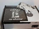 RARE PRIVATE SWISS PRESS PUNK/KBD '80 LP - CRAZY ^ NO CHANCE complet w/BOOKLET
