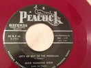 THE DIXIE HUMMING BIRDS - PEACOCK 1722 - RARE GOSPEL 45 - RED VINYL ORIGINAL EX
