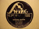 rare BERNARD PEIFFER piano solo ...78 rpm 10