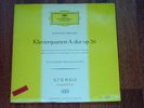 DGG 138 015 Brahms TRIO SANTOLIQUIDO Bruno Giuranna VIOLIN RED STEREO EX+ 1958