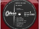Beatles For Sale - 1967 JAPAN 2nd Press *RED VINYL* Stereo LP