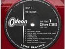 The Beatles - Help - JAPAN 1st  AND 2nd Pressing *RED VINYL* Stereo LPs