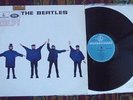 The BEATLES 'HELP ORIGINAL 1965 NZ MONO LP 1st.PRESS:BLUE LABELS FLIPBACK COVER