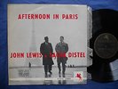 French Jazz LP, John Lewis - Barney Wilen - Sacha Distel, Afternoon in Paris