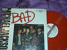 Vynil Rouge Disc Michael Jackson BAD Maxi Single USA 1987