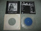 ANTI-CIMEX raped ass SWEDISH HARDCORE HORROR RECORDS 7-inch Clear Vinyl HRR002