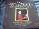 MINT 1ED 11LP MOZART PIANO CONCERTOS ANNEROSE SCHMIDT & MASUR EURODISC STEREO