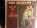 The Beatles Love Me Do & P.S. I Love You PICTURE SLEEVE ONLY near mint