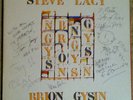 Steve Lacy Brion Gysin Songs original vinyl hat Hut LP + single signed by Lacy
