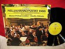 DG 423 662-1 STEREO DIGI GERMAN NEW YEAR CONCERT 1988 VPO ABBADO NM
