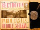 COLUMBIA SL-201 3LP 6 EYE CASALS SERKIN BEETHOVEN CELLO SONATAS VG++ TO NM