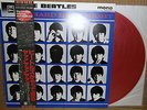 THE BEATLES-A HARD DAY'S NIGHT-MONO-JAPAN-RED COLOR VINYL w/NARROW OBI FULL SET