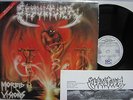 LP Sepultura - Morbid Visions/ Bestial Devastation / Roadracer 1991 / Metal