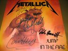 Metallica - signed Jump In The Fire EP incl. Cliff Burton