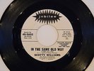SCOTTY WILLIAMS In The Same Old Way JUBILEE 45 rare soul WLP VG+ HEAR