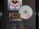 Björk Bjork Homogenic Gold RIAA Music US Award goldene Schallplatte Record